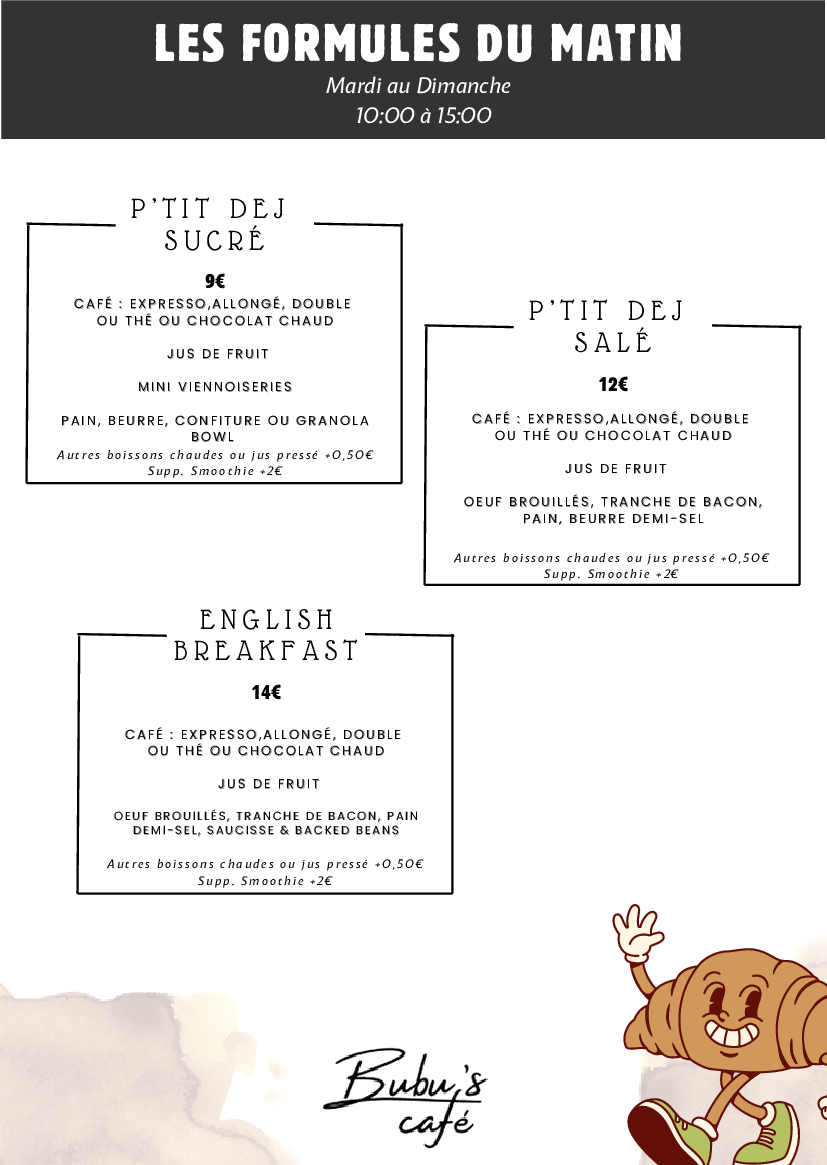 Les Formules Du Matin