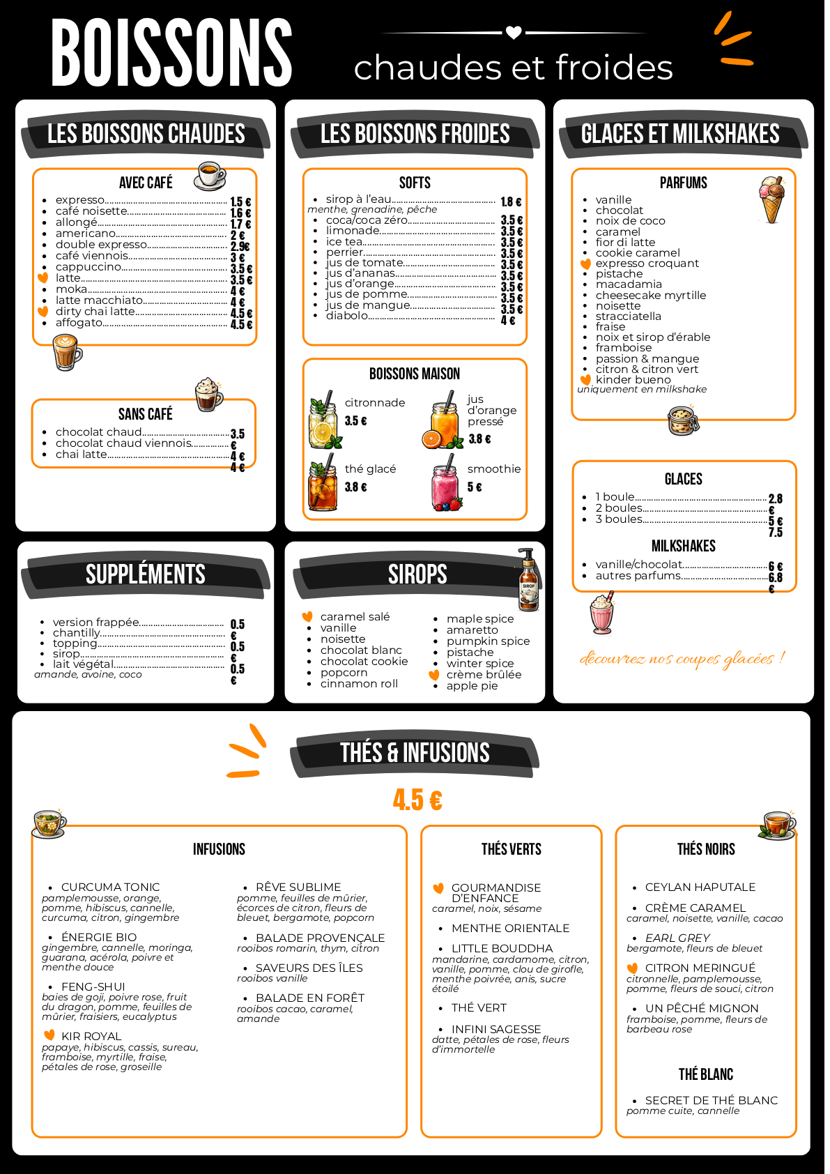 Les Formules Du Midi & Brunch